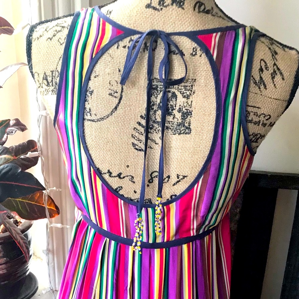 ✨RARE Tracy Reese colorful silk dress